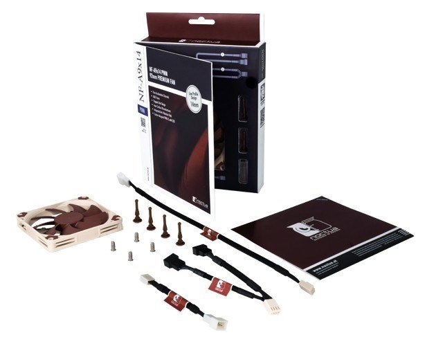 Noctua NF-A9X14 PWM Fan, 9.2 cm, Brown - Thumbnail 4