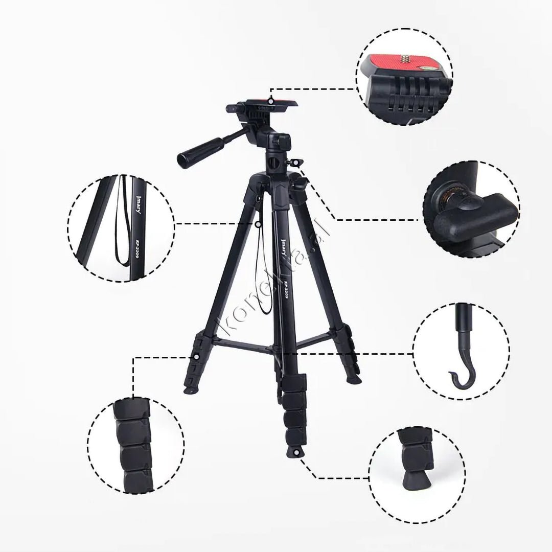Jmary Trekëmbesh Tripod, 46cm-173cm, Alumin & ABS - Thumbnail 7