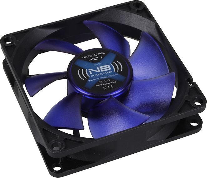 Noiseblocker BlackSilent XC1 Cooler, 80 mm - Image 1