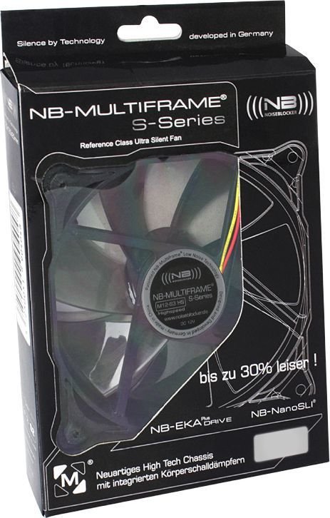 Noiseblocker Multiframe M12-3 Cooler, 120 mm - Thumbnail 3