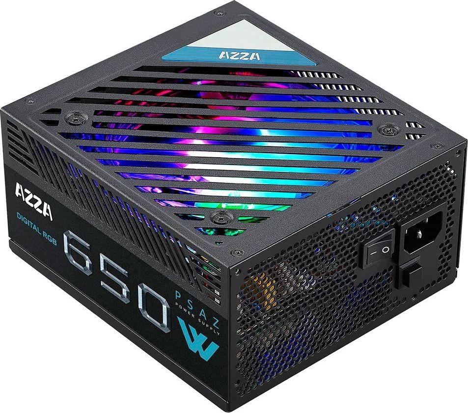 Azza PSAZ-650W-RGB ATX Power Supply, 650W - Image 1