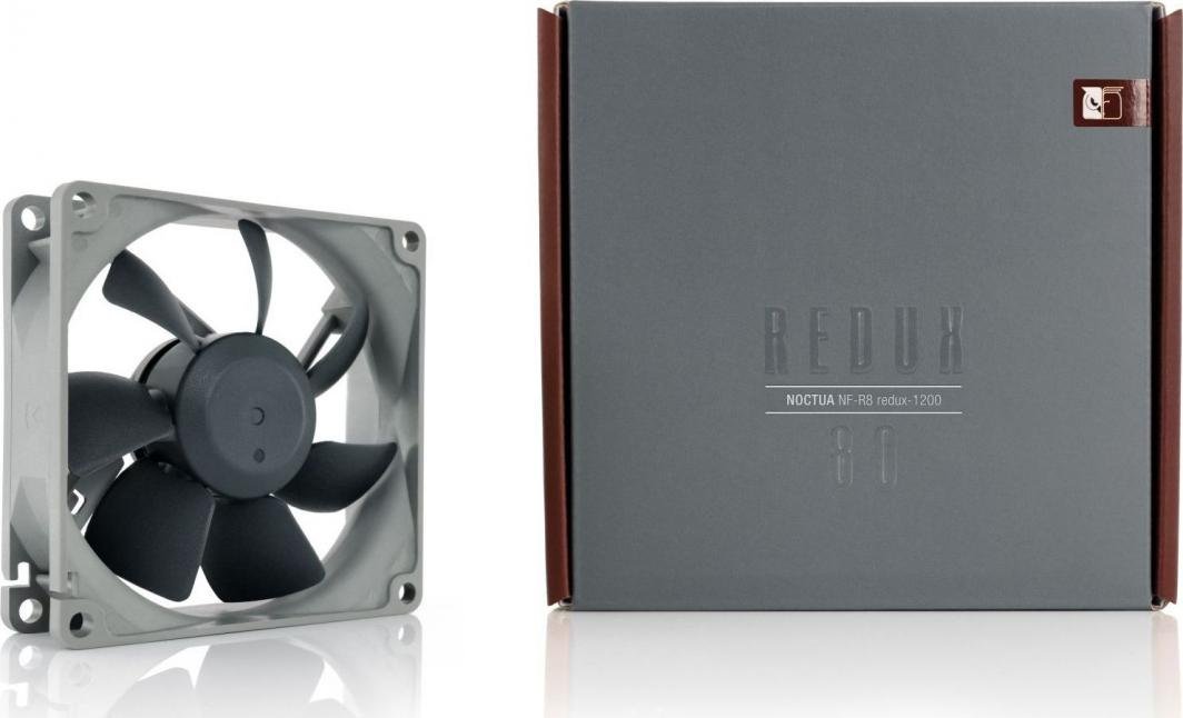 Noctua NF-R8 redux-1200 Fan, 80 mm - Thumbnail 3