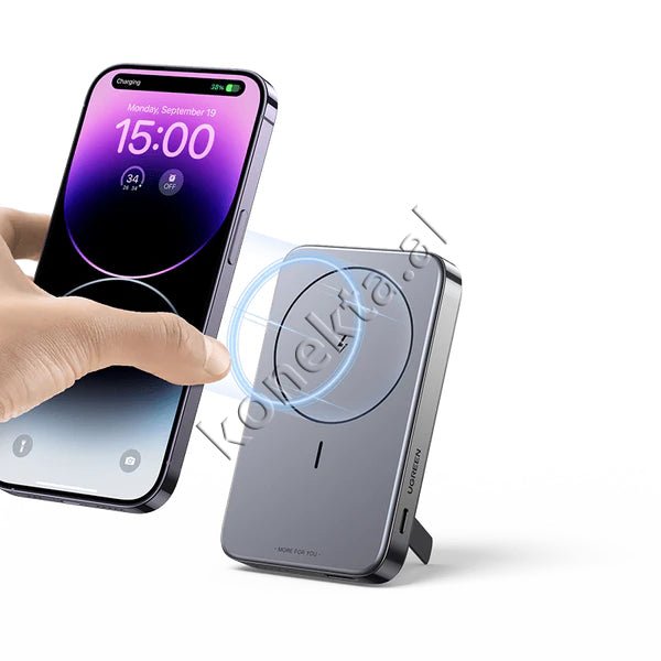 UGreen External Battery, 10000mAh, Magnetic, Wireless Charging - Image 1