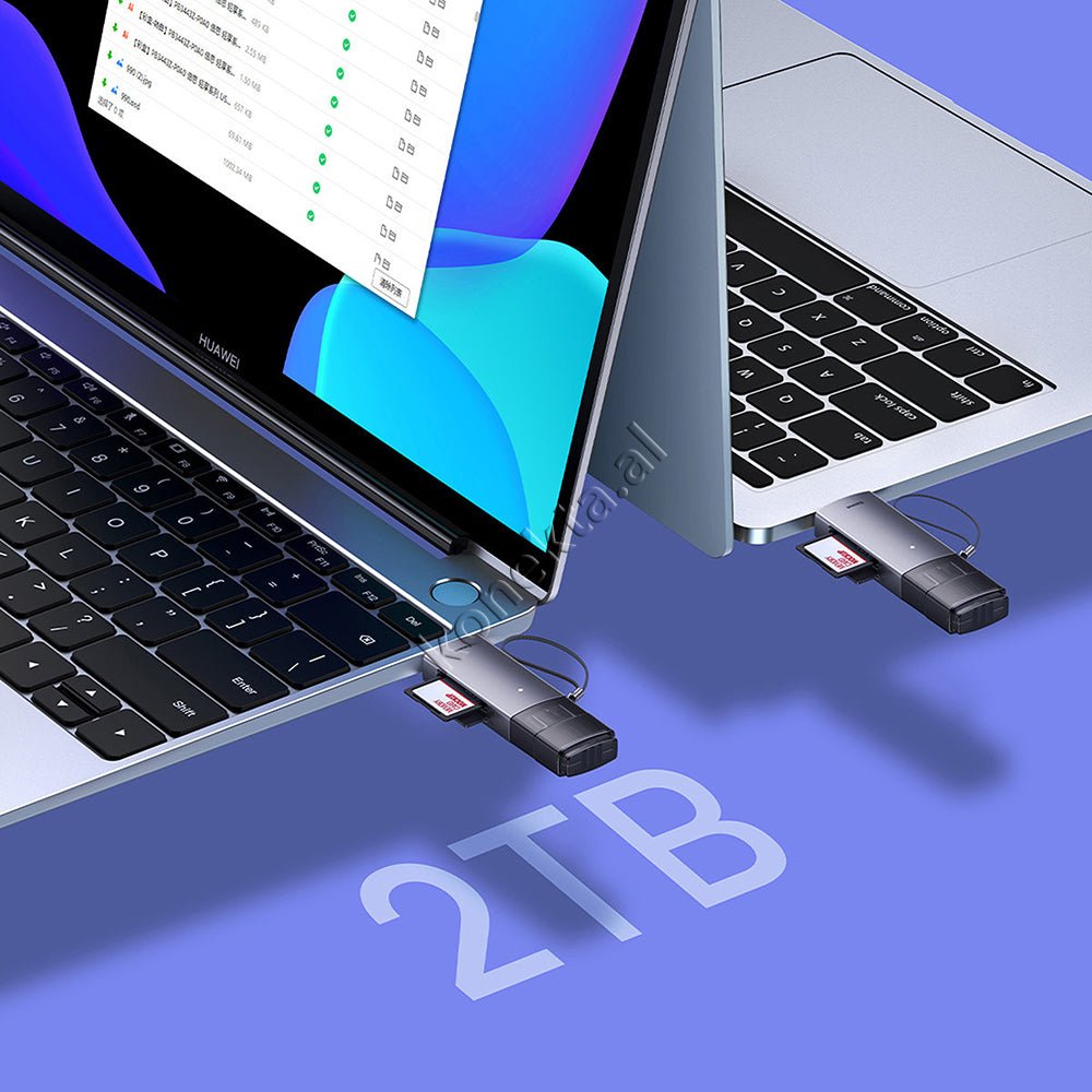 Baseus SD Card Adapter with Type-C and USB Ports - Thumbnail 10