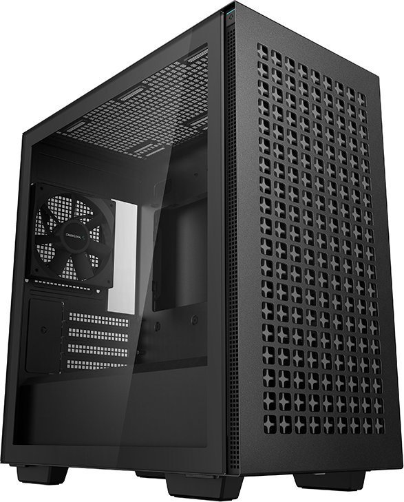 Deepcool CH370 Case, Black, Midi Tower - Image 1