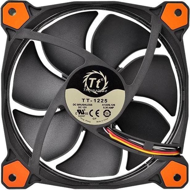 Thermaltake Riing 14 LED Cooler, 140 mm, Orange - Thumbnail 2