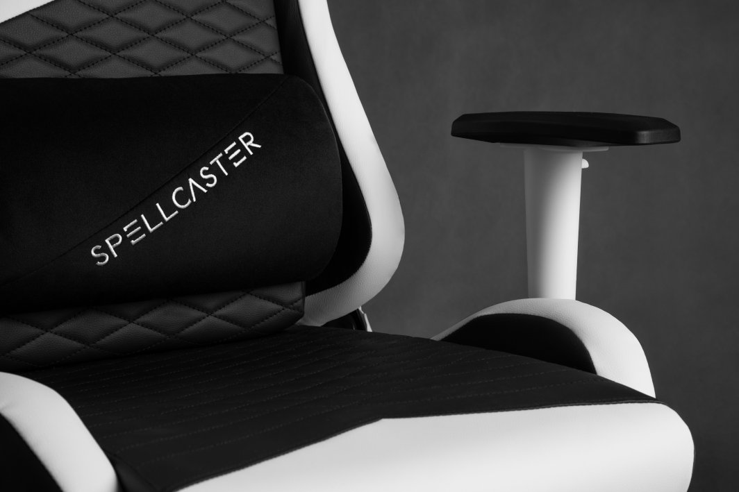 SENSE7 Spellcaster Senshi Edition Gaming Chair, XL, White - Thumbnail 9
