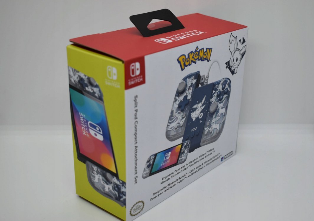 Nintendo Split Pro Attach Set Controller, Blue, Wired - Thumbnail 6