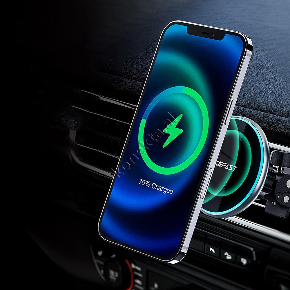 AceFast Mbajtese Celuari Per Makine Me Karikim Wireless - Thumbnail 5
