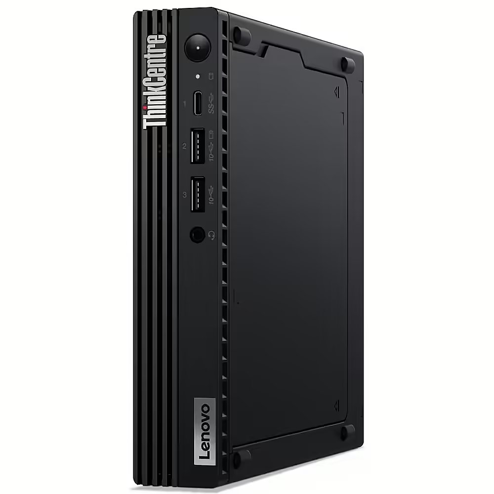 Lenovo ThinkCentre M70q Gen 3 Mini Desktop, Core i5-12400T, 32GB RAM, 1TB SSD, Used - Image 1