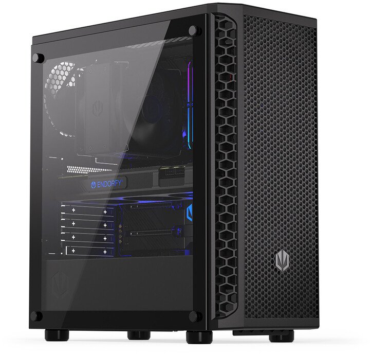Endorfy Signum 300 Core Case, TG, Black - Image 1
