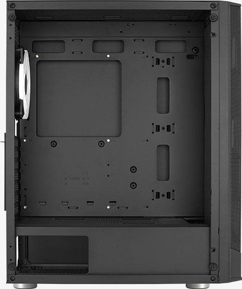 Aerocool Prism ARGB Case, Midi Tower - Thumbnail 5