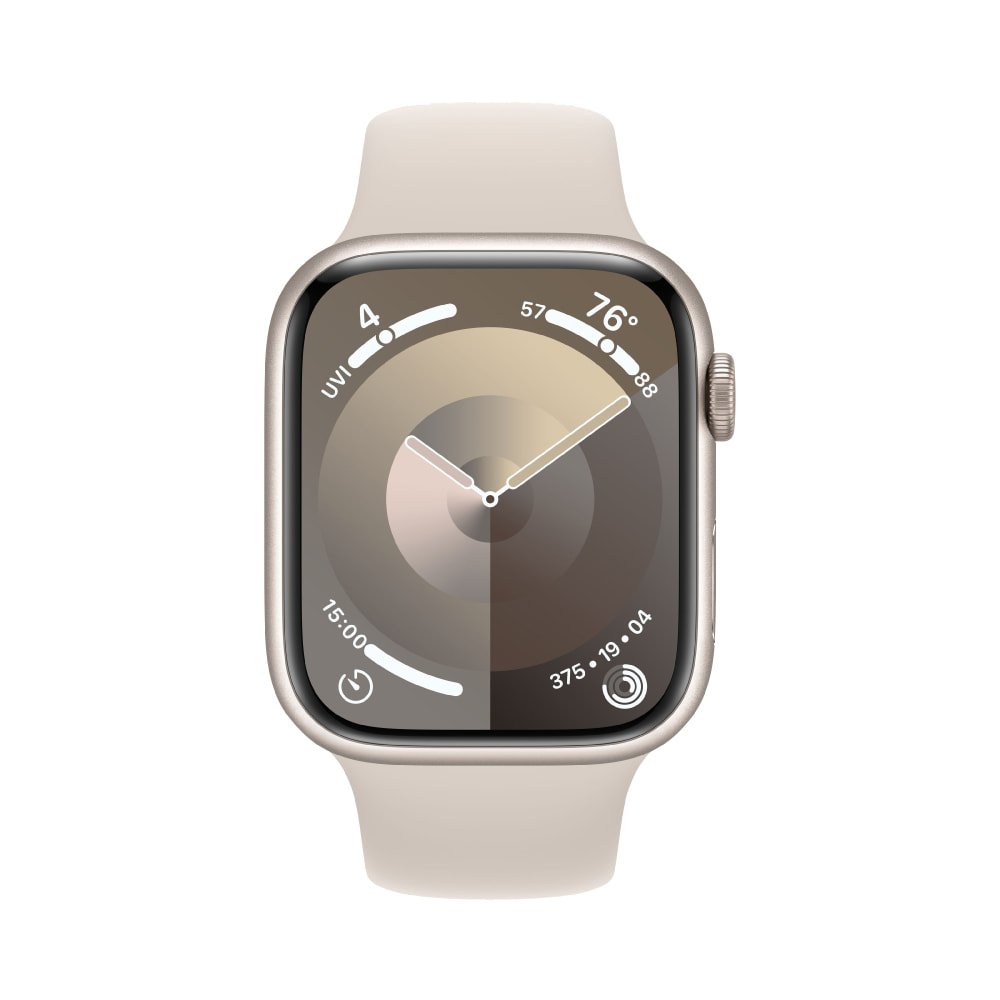 Apple Watch Series 9 45MM Smartwatch, Starlight - Image 1