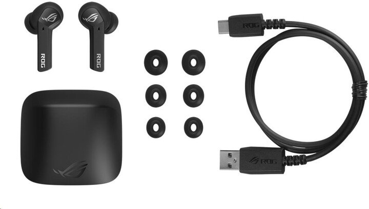 ASUS ROG Cetra True Wireless Earbuds, Black - Thumbnail 6