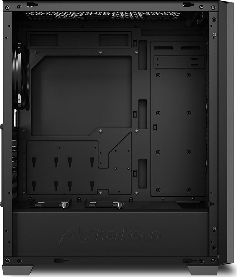 Sharkoon VS9 Case, Black, Midi Tower - Thumbnail 5