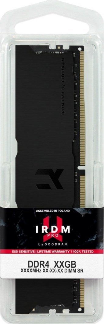 GoodRam IRDM PRO Memory, Deep Black, 8 GB, DDR4, 3600 MHz, CL18 - Thumbnail 3