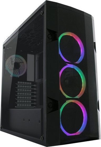 LC-Power Rambot RGB Case, Midi Tower - Thumbnail 3