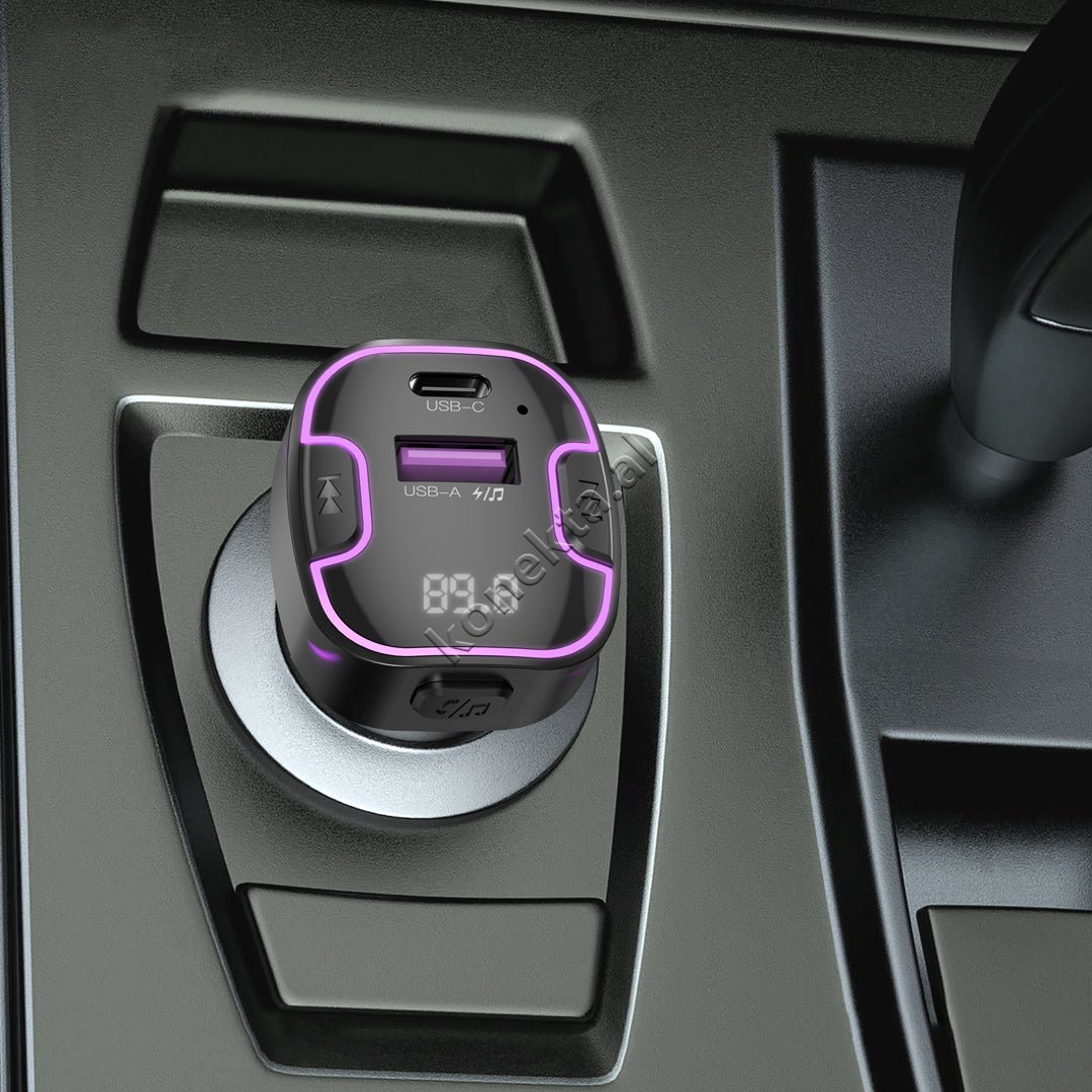 XO Bluetooth Car MP3 Adapter, 15W - Thumbnail 8