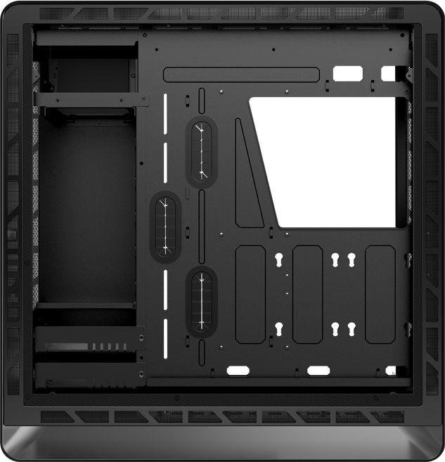 Jonsbo UMX6 Case, Black, Midi Tower - Thumbnail 9