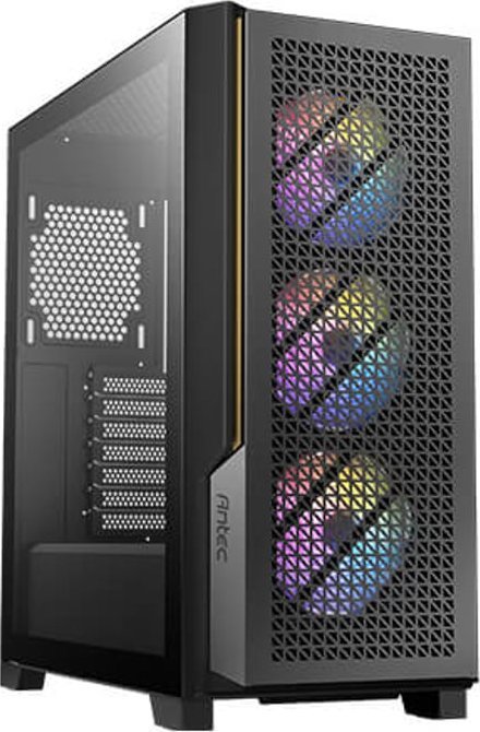 Antec P20C ARGB Case, Black, Midi Tower - Image 1