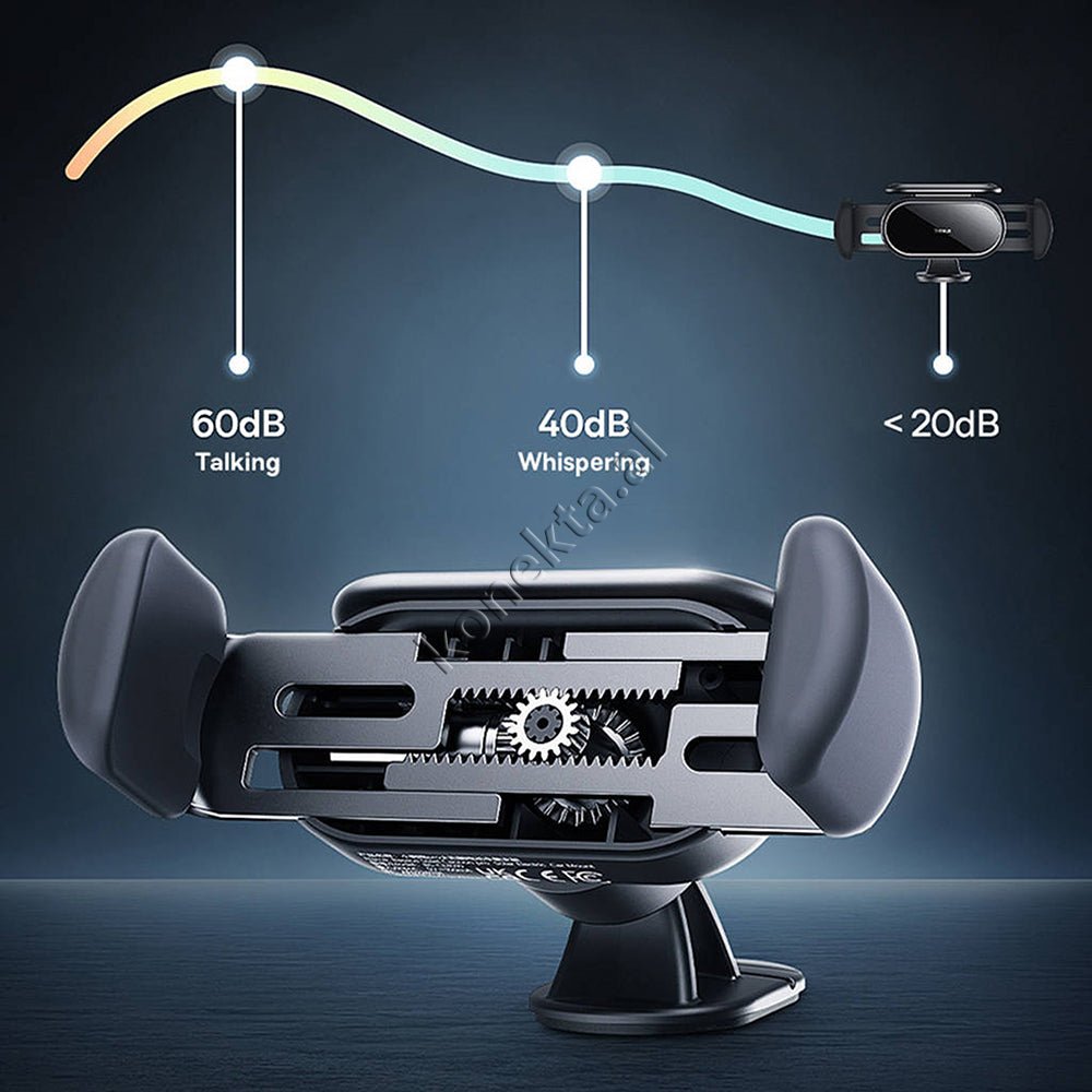 Baseus Car Phone Holder with Sensor Grip and Solar Panel - Thumbnail 21
