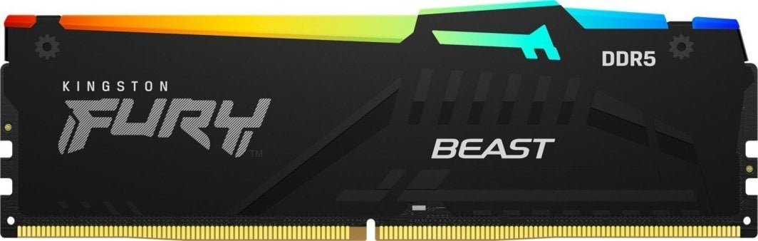 Kingston Fury Beast RGB Memory, DDR5, 16 GB, 6000 MHz, CL30 - Thumbnail 2