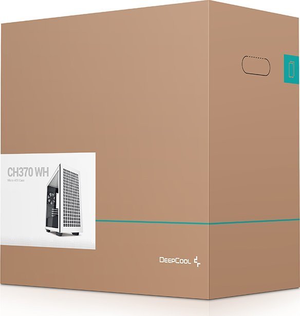 Deepcool CH370 Case, White, Midi Tower - Thumbnail 13