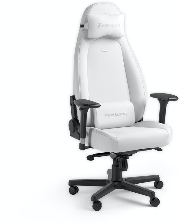 Noblechairs ICON Chair, White Edition - Thumbnail 7