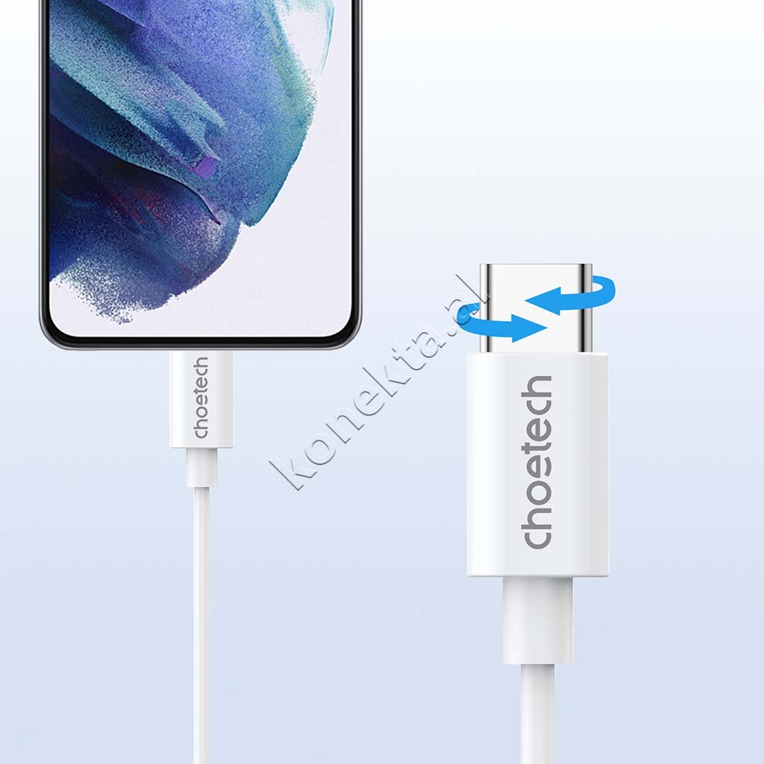 Choetech Wired Silicone Earphones with Type-C Cable - Thumbnail 3