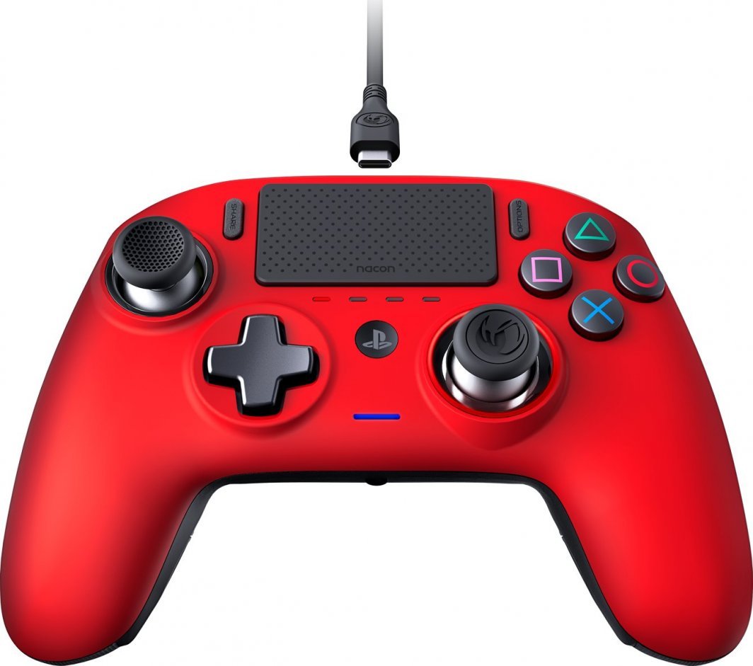 Nacon Revolution Pro Controller, Wireless, Red - Thumbnail 2
