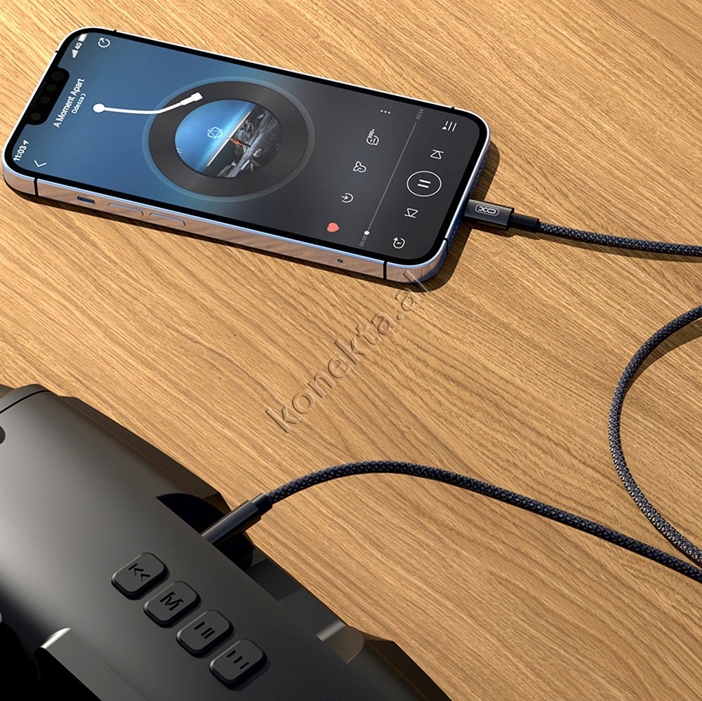 XO Lightning to AUX Cable, 1m - Thumbnail 4