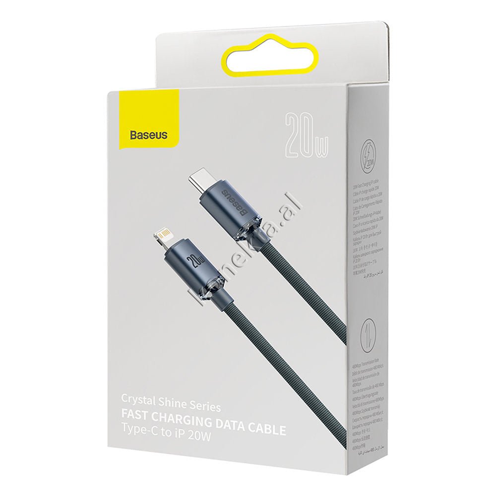 Baseus Type-C to Lightning Charging Cable, 20W, 1.2m - Thumbnail 2