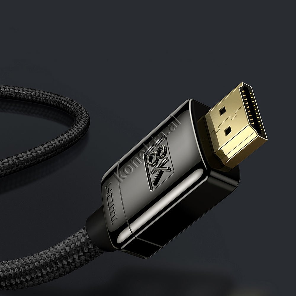Baseus HDMI Cable, 1m / 2m / 3m, Black - Thumbnail 9
