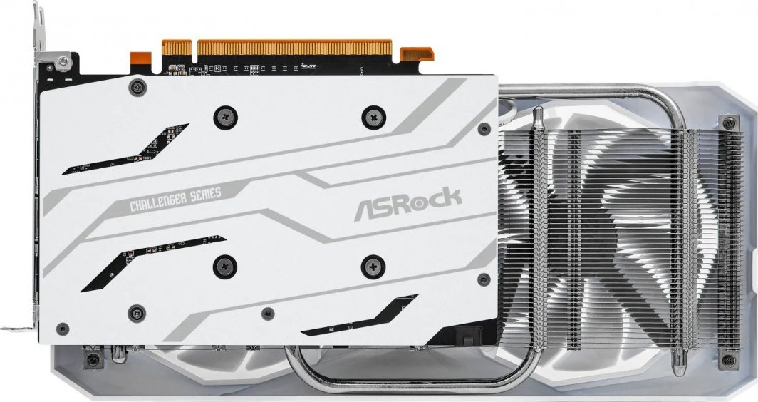 ASRock Radeon RX 6600 Challenger Graphics Card, White, 8GB GDDR6 - Thumbnail 5