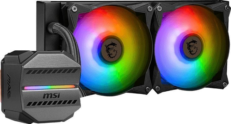 MSI MAG CoreLiquid M240 Cooler, Black - Thumbnail 3
