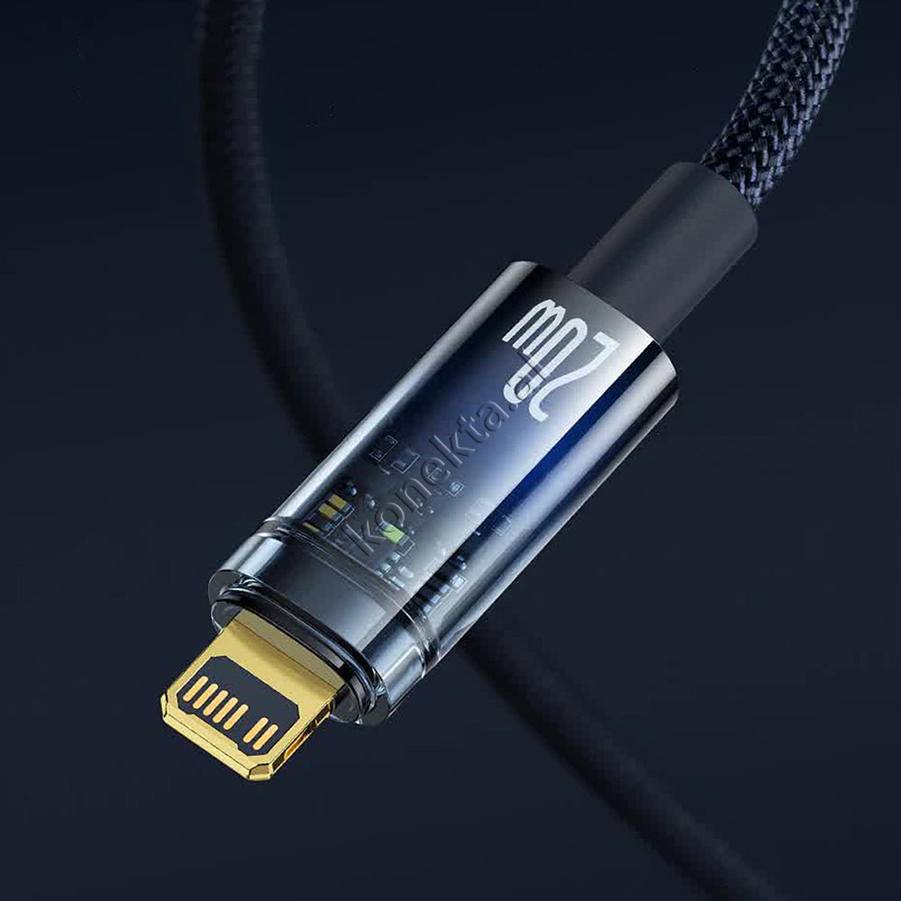 Baseus Type-C to Lightning Charging Cable, 20W, 1m - Thumbnail 13