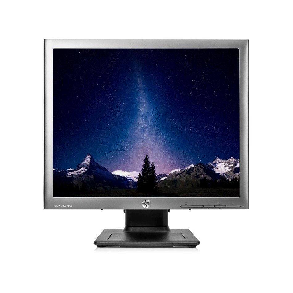 HP Elitedesk E190i Monitor, 19" IPS - Image 1