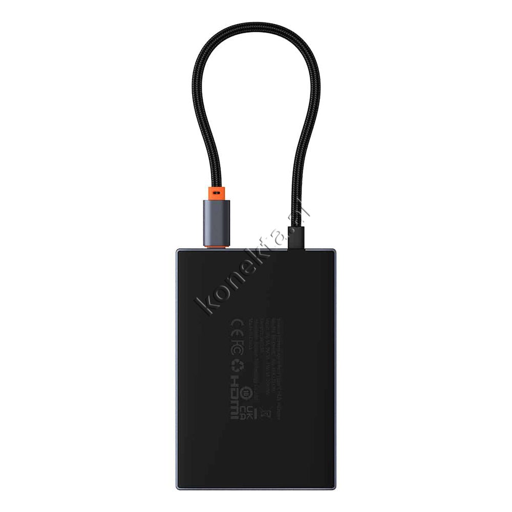 Baseus Adaptor HUB Me Shumë Porta 8 në 1 - Thumbnail 3