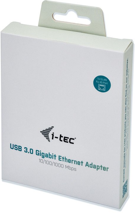 I-Tec USB 3.0 Metal Gigabit Ethernet Adapter - Thumbnail 5