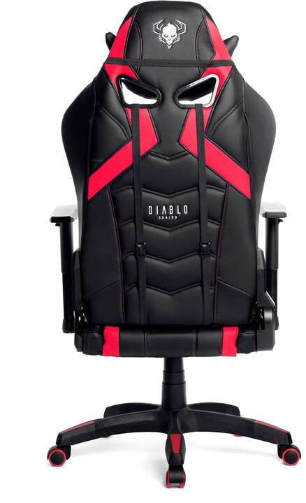 Diablo Chairs X-Ray Chair, Black / Red - Thumbnail 4