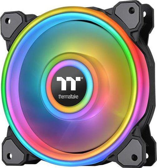 Thermaltake Riing Quad 12 RGB Fan, 120 mm, Black - Image 1