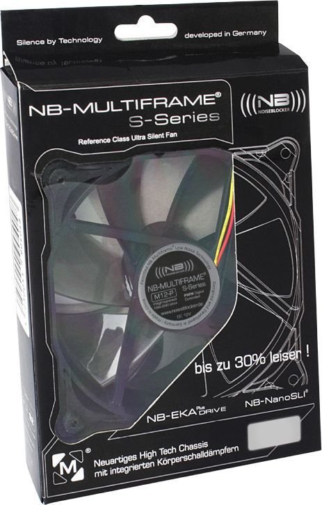 Noiseblocker Multiframe MF12-P Fan, 120 mm - Thumbnail 3