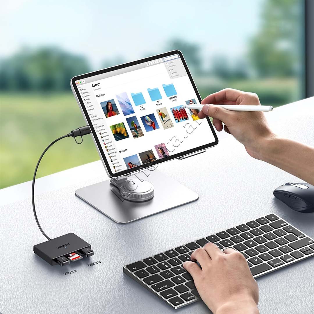 UGreen HUB Adapter 4 Ne 1 Dhe Lexues Karte SD/TF - Thumbnail 6