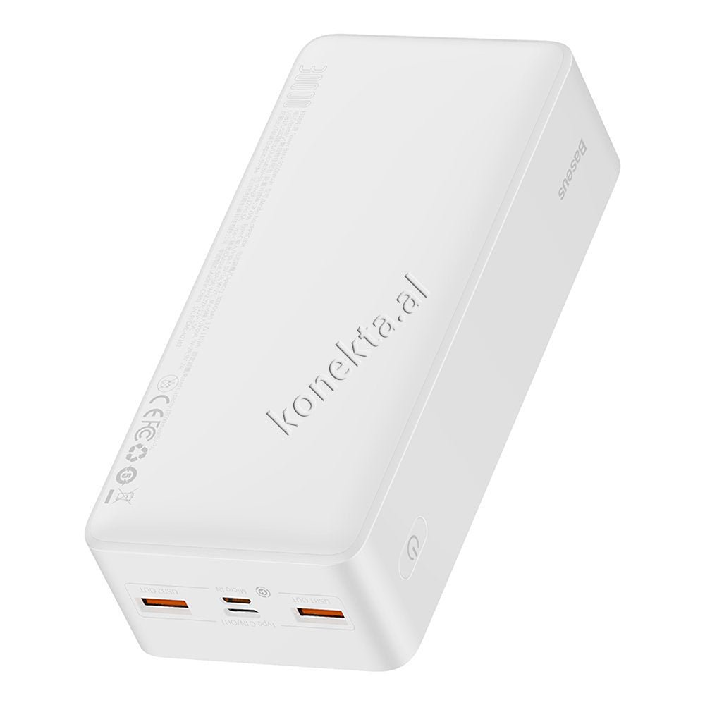Baseus 30000mAh Power Bank, 15W & 20W, 3 Ports, Black - Thumbnail 15