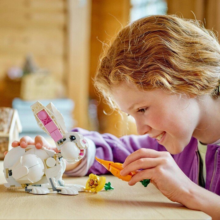 LEGO Creator 31133 White Rabbit, 258 Pieces - Thumbnail 3