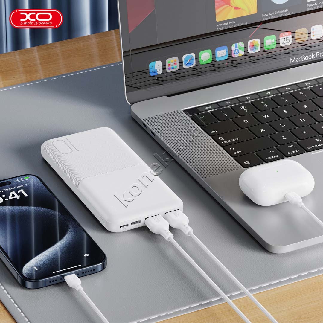 XO 10000mAh External Battery with 4 Ports - Thumbnail 7