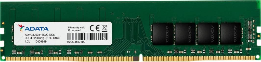 ADATA Premier DDR4 Memory, 8 GB, 3200 MHz, CL22 - Image 1