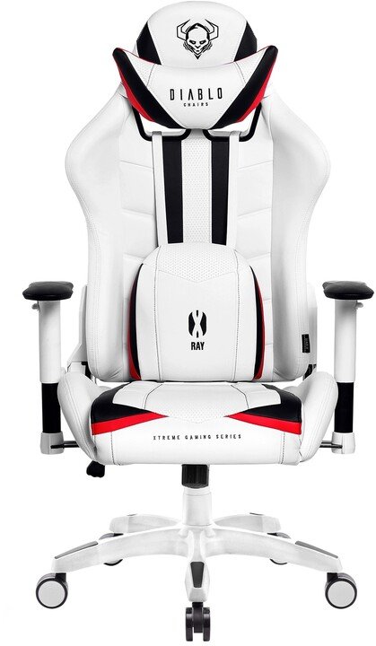 Diablo X-Ray Gaming Chair, XL, White / Black - Image 1