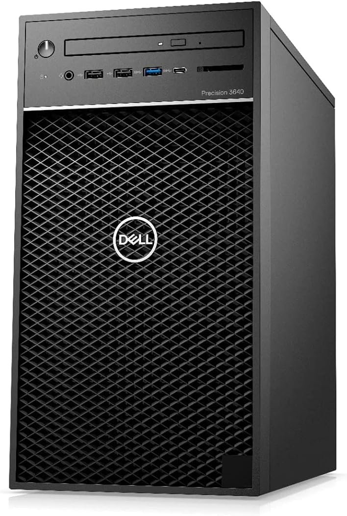 Dell Precision 3640 Workstation Desktop, Core i7-10700, 64GB RAM, 512GB SSD, NVIDIA Quadro P2200, Win 10 Pro - Image 1