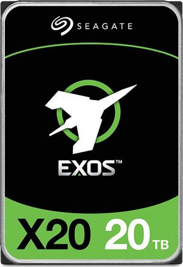 Seagate Exos X20 Hard Disk, 20TB, 3.5'' SATA III (6Gb/s) - Image 1